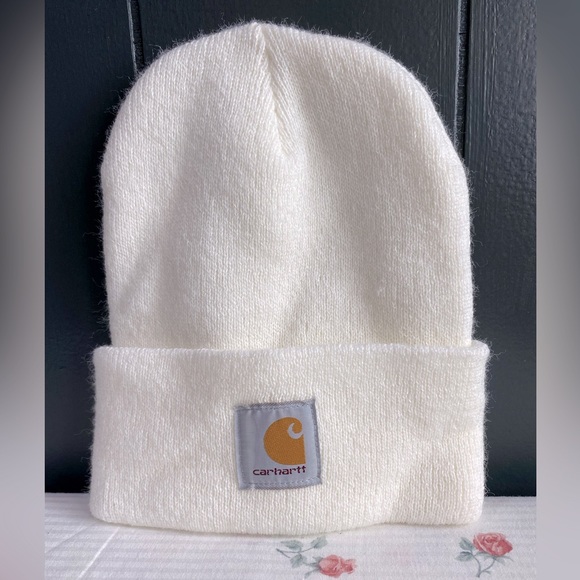 Carhartt Accessories - Carhartt White Cream Beanie